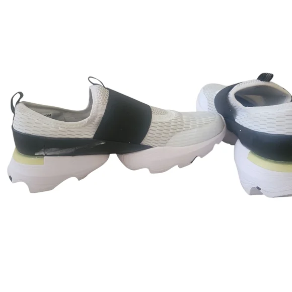 Sorel Women's Kinetic Impact Slip On Sneakers White/Green Size 8.5 SALE ALERT - Picture 9 of 14